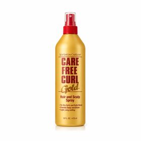 Care Free Curl Gold Hair & Scalp Spray (16oz/473ml)