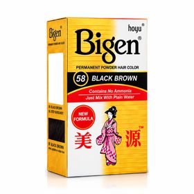 Bigen Hair Color Black Brown No. 58