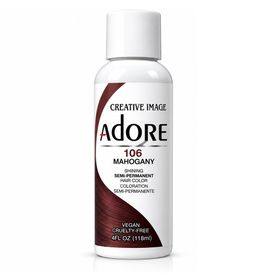 Adore Semi Permanent Hair Color 106- Mahogany (4oz/118ml)