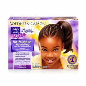 Beautiful Beginnings No-Mistake No-Lye Childrens Relaxer Kit Fine Hair