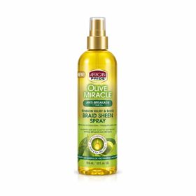 African Pride Olive Miracle Braid Sheen Spray (12oz/355ml)