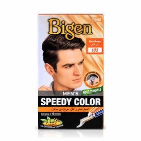 Bigen Mens Speedy Hair Color Dark Brown 103