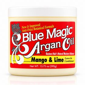 Blue Magic Argan Oil Mango And Lime Leave In Conditioner - Jar (13.75oz/410ml)