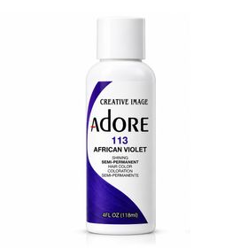 Adore Semi Permanent Hair Color 113 - African Violet (4oz/118ml)