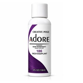 Adore Semi Permanent Hair Color 186 - Rich Eggplant (4oz/118ml)