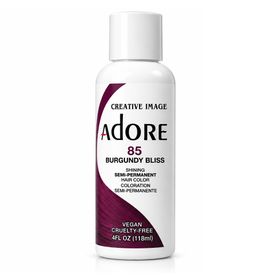 Adore Semi Permanent Hair Color 85- Burgundy Bliss (4oz/118ml)
