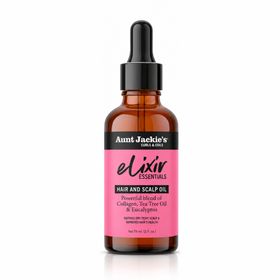 Aunt Jackie'S Elixir Essentials Collagen & Tea Tree Hair & Scalp Oil (2oz/59ml)