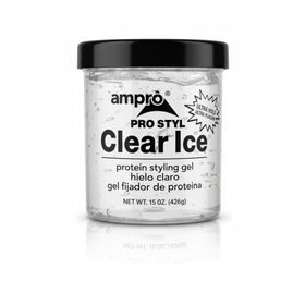 Ampro Protein Styling Gel – Clear Ice® Ultra Hold (16oz/454g)