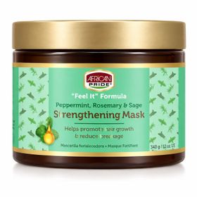 African Pride Pepperment & Rosemary Strengthening Mask (12oz/340g)