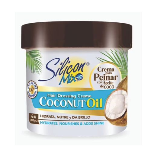 Image of Silicon Mix Coconut Oil Hair Dressing Crème pot for hydratatie