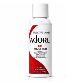 Adore Semi Permanent Hair Color 60 - Truly Red (4oz/118ml)