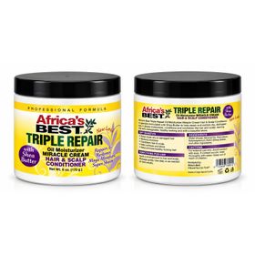 Africa'S Best Triple Repair Oil Moisturizer Miracle Cream Conditioner (6oz/170g)