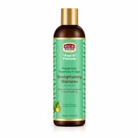 African Pride Pepperment & Rosemary Strengthening Shampoo (12oz/355ml)